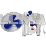 Вентилятор WimpeX WX-1611 3-х лопастный Белый
